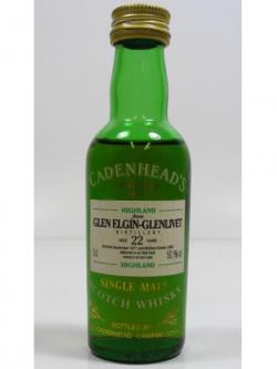 Glen Elgin Single Highland Malt Miniature 1971 22 Year Old