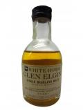 A bottle of Glen Elgin Single Highland Malt Miniature