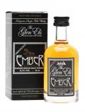 A bottle of Glen Els Ember Miniature German Single Malt Whisky