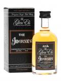 A bottle of Glen Els Journey Miniature German Single Malt Whisky