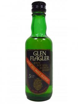 Glen Flagler Silent Rare All Malt Scotch Miniature 5 Year Old 1463