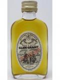 A bottle of Glen Grant Highland Single Malt Miniature 10 Year Old 2149