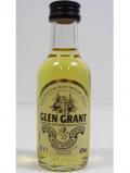 A bottle of Glen Grant Single Highland Malt Miniature 2027