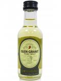 A bottle of Glen Grant Single Highland Malt Miniature