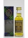 A bottle of Glen Mhor Silent Single Highland Malt Miniature 1979