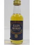 A bottle of Glen Moray Speyside Single Malt Miniature 12 Year Old