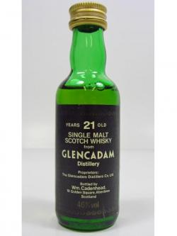 Glencadam Single Highland Malt Miniature 21 Year Old