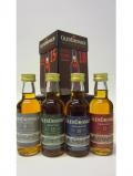 A bottle of Glendronach Miniature Gift Pack 18 Year Old