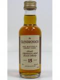 A bottle of Glendronach Single Highland Malt Miniature 15 Year Old