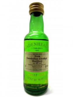 Glendullan Cadenheads Single Malt Miniature 1978 17 Year Old