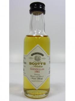 Glendullan Scotts Selection Miniature 1981 19 Year Old