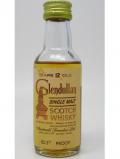 A bottle of Glendullan Speyside Single Malt Miniature 12 Year Old