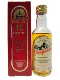 A bottle of Glenfarclas Single Highland Malt Miniature 10 Year Old 3783