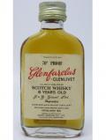 A bottle of Glenfarclas Speyside Single Malt Miniature 8 Year Old