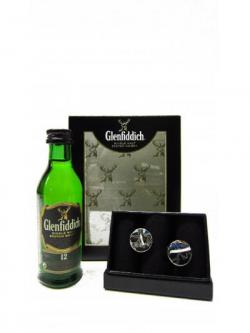 Glenfiddich Miniature Cufflinks Gift Set