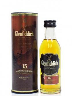 Glenfiddich Speyside Single Malt Miniature 15 Year Old