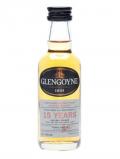 A bottle of Glengoyne 15 Year Old Miniature Highland Single Malt Scotch Whisky