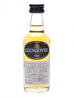 Glengoyne 15 Year Old Miniature Highland Single Malt Scotch Whisky