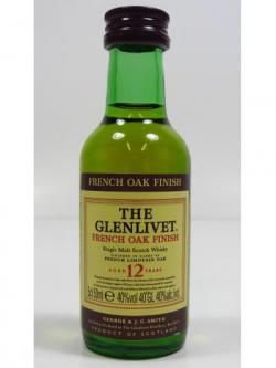 Glenlivet French Oak Finish Miniature 12 Year Old