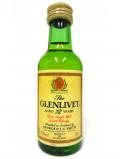 A bottle of Glenlivet Pure Single Malt 12 Year Old 3187