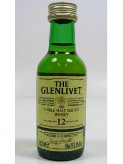 Glenlivet Speyside Single Malt Miniature 12 Year Old