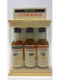 A bottle of Glenmorangie 3 X 5cl Wood Finish Miniature Gift Pack