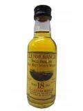 A bottle of Glenmorangie Single Highland Malt Miniature 18 Year Old