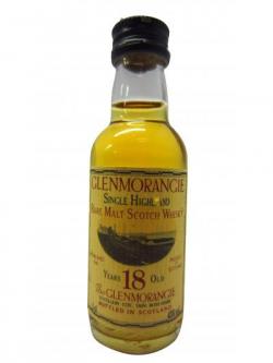 Glenmorangie Single Highland Malt Miniature 18 Year Old