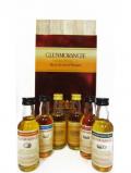 A bottle of Glenmorangie Tasting Pack In Wooden Box 6 X 5cl 10 Year Old