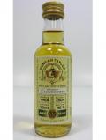 A bottle of Glenrothes Speyside Single Malt Miniature 1968 35 Year Old