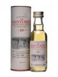 A bottle of Glenturret 10 Year Old Miniature