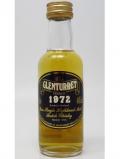 A bottle of Glenturret Highland Single Malt Miniature 1972