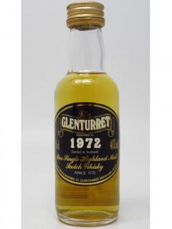 Glenturret Highland Single Malt Miniature 1972