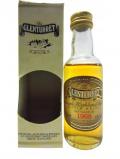 A bottle of Glenturret Single Highland Malt Miniature 1968