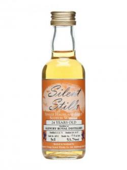 Glenury Royal 1973 Miniature / 24 Year Old / Silver Select Highland Whisky