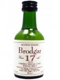 A bottle of Highland Park Brodgar Miniature 1978 17 Year Old