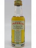 A bottle of Imperial Silent Single Highland Malt Miniature 1979