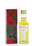 A bottle of Imperial Silent Speyside Single Malt Miniature 1991