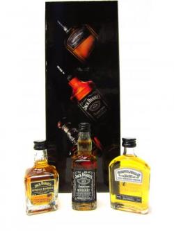 Jack Daniels 3 X Whisky Family Miniature Gift Set