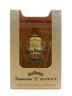 Jack Daniels Honey Miniature Branded Tumbler Gift Set