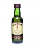A bottle of Jameson 12 Year Old Miniature Pot Still Irish Whiskey Miniature