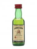 A bottle of Jameson Irish Whiskey Miniature Blended Irish Whiskey