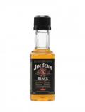 A bottle of Jim Beam Black Label Miniature Kentucky Straight Bourbon Whiskey