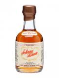 A bottle of Johnny Drum 15 Year Old Miniature Kentucky Straight Bourbon Whiskey