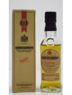 Knockando Speyside Single Malt Miniature 1977