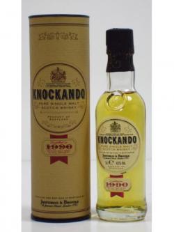 Knockando Speyside Single Malt Miniature 1990