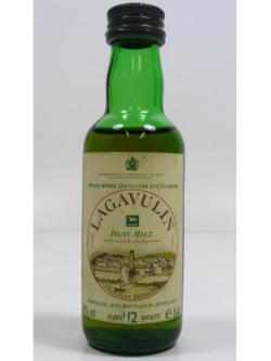 Lagavulin Islay Single Malt Miniature 12 Year Old