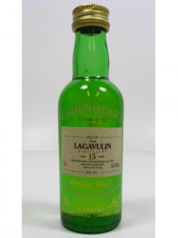 Lagavulin Islay Single Malt Miniature 1978 15 Year Old