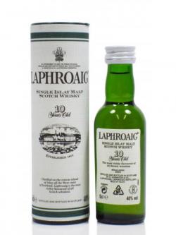 Laphroaig Islay Single Malt Miniature 10 Year Old 2964