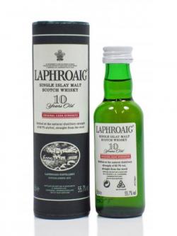 Laphroaig Islay Single Malt Miniature 10 Year Old